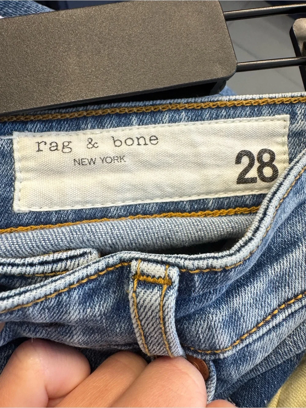 Rag and Bone Nina High-Rise Jeans - Picture 4 of 6